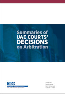 ICC publishes English guide to arbitration cases in UAE
