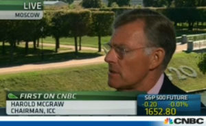 CNBC interview with ICC Chairman Terry McGraw