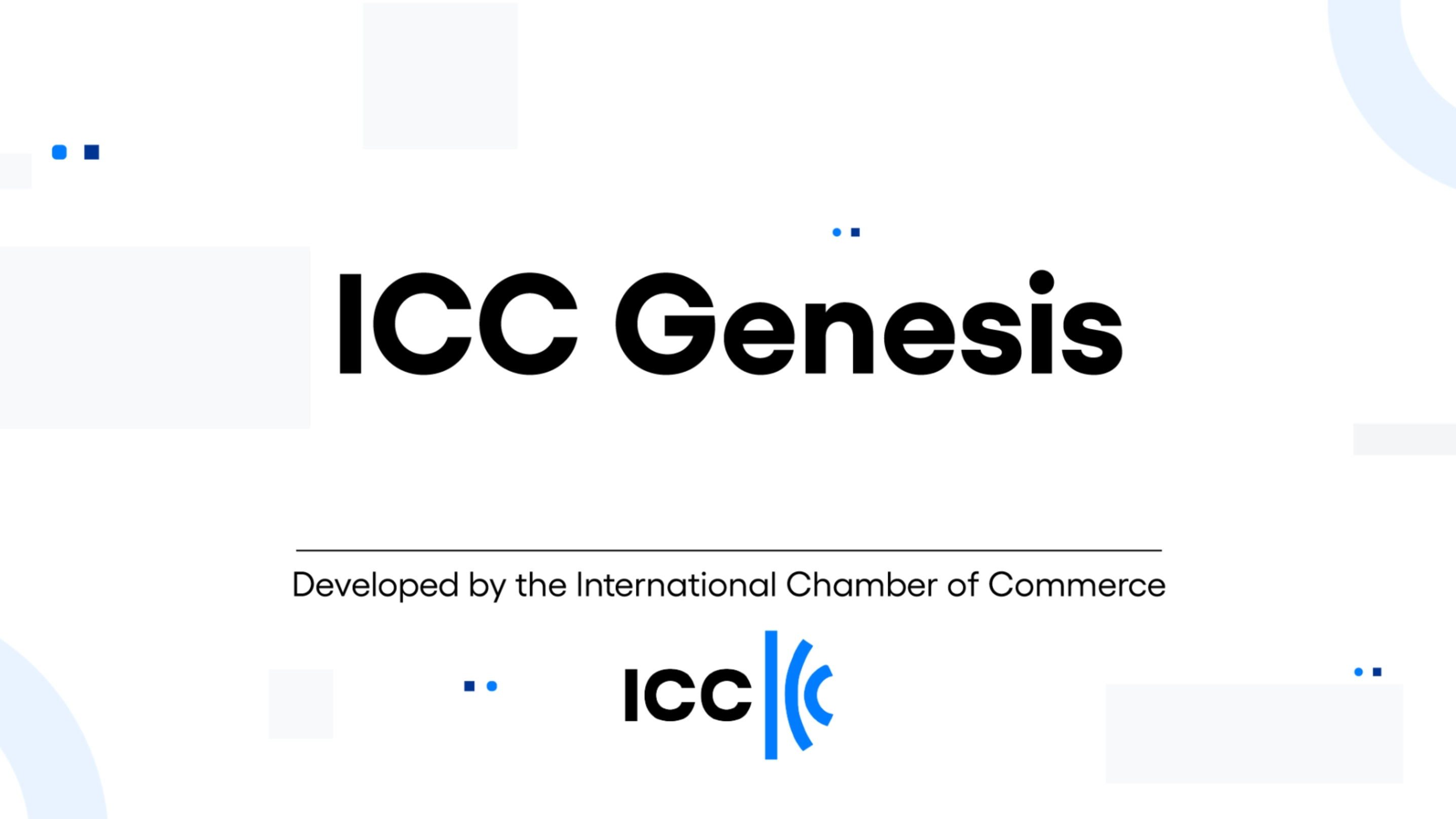 ICC Genesis - ICC - International Chamber of Commerce
